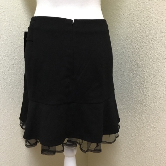 Free Press A-line Mesh Hem Grommet Skirt - Large - Picture 6 of 8